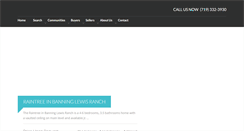 Desktop Screenshot of newhomescoloradosprings.com